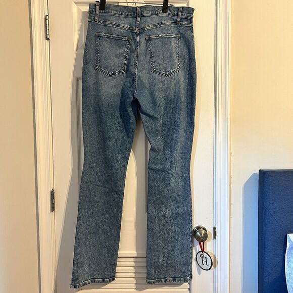 Favorite Daughter Jeans Valentina High Rise Mini Boot Cut Indio 34 Light Blue - Picture 15 of 15